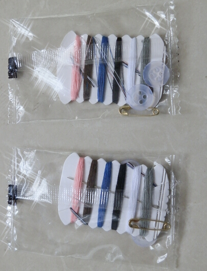 Cotton sewing kit packaging / packing machine